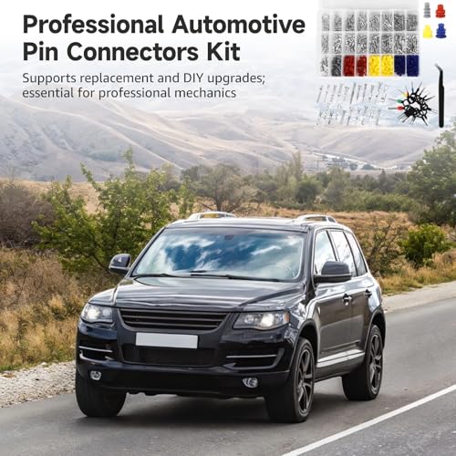 Kit de 757 conectores de pin automotriz impermeables con pinzas y extractores 2