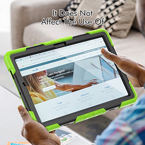 Coque Samsung Galaxy Tab A8 10.5 rotative 360 avec bandoulière - 4