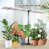 JCBritw 100W 植物育成ライト スタンド付き LED 白いフルスペクトルLED植物ライト 室内栽培 苗木栽培 顕花植物栽培向け水耕栽培ランプ 植物栽培工場 温室/園芸に適用