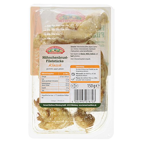 Bernard Matthews Oldenburg Hähnchenbrust-Filetstücke Klassik, 150 g