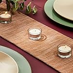 24 Pack Glass Tealight Candle Holders 1x2, for Weddings, Table Centerpieces, Parties, Home Decor - Image 4