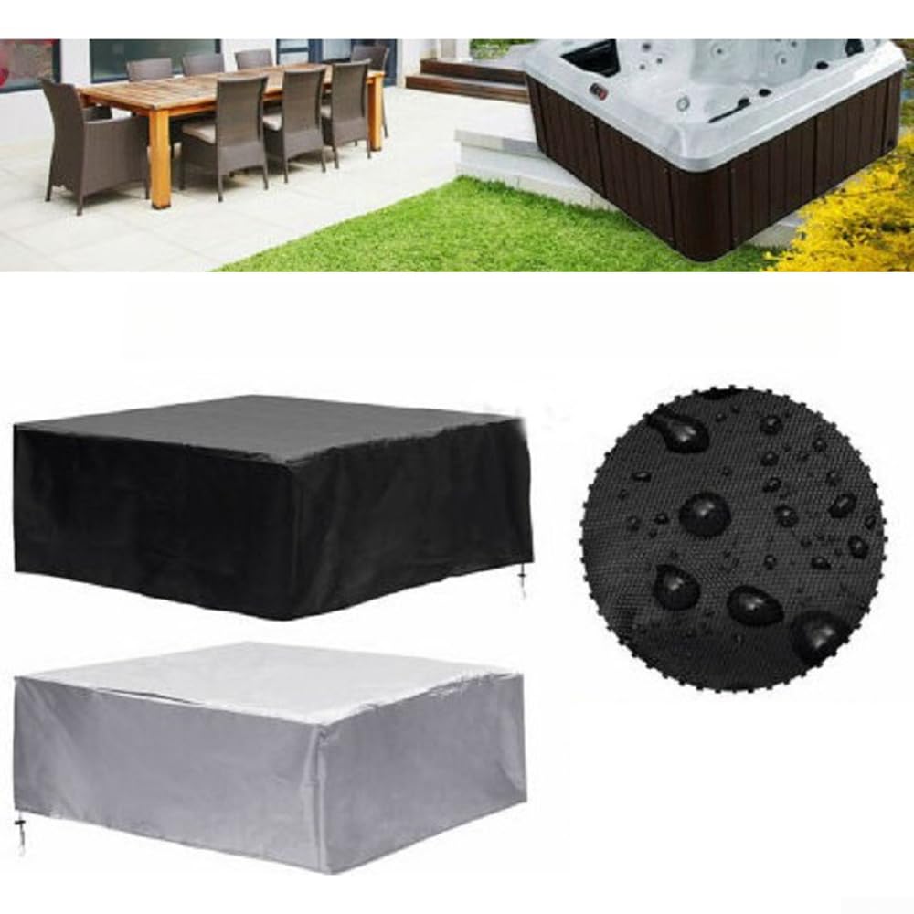 Funda para antipolvo 220cm Protección Tiempo Funda para antipolvo(Black 220 * 220 * 85cm)
