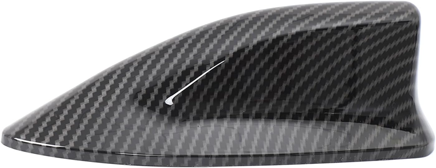 Daeiclru Car Shark Fin Antenna Cover Compatible with Toyota Tacoma 2024 2025, Roof Antenna Cover Trim 4th Gen Tacoma Exterior Decoration Accessories (Carbon Fiber Pattern)