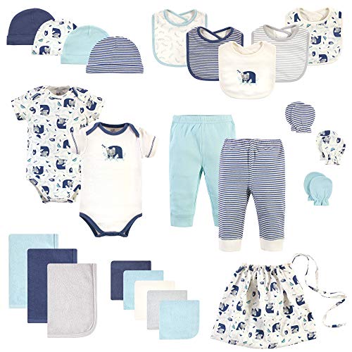 Image of Touched by Nature Unisex Baby Organic Cotton Layette Set and Giftset