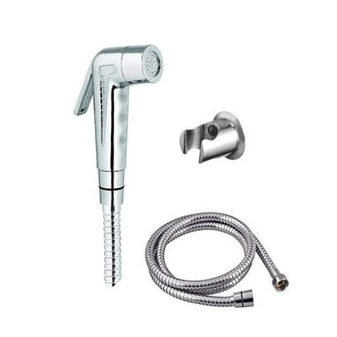 Parryware ABS Chrome finish Splash Health Faucet with Hose & Hook (Silver)