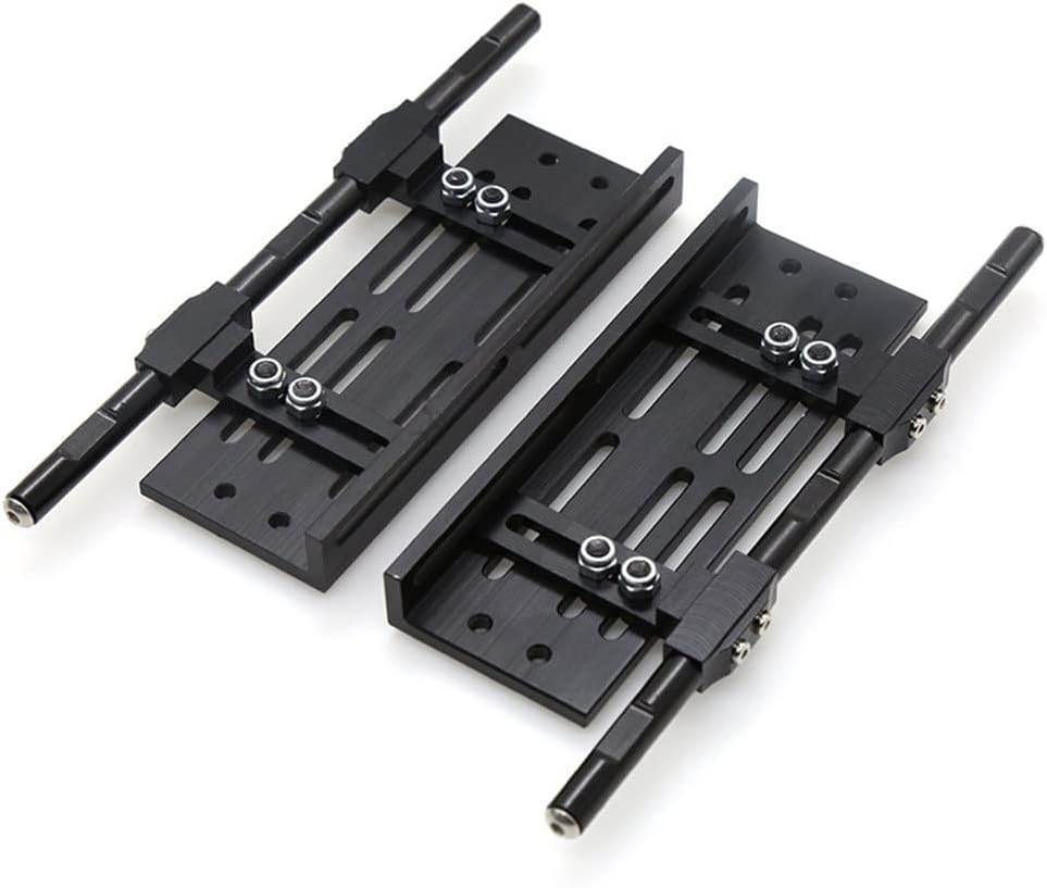 Adjustable RC Car Side Pedal Metal Side Pedal Step Running Boards Foot-Plate for Axial SCX10 ii 90046 for Traxxas TRX4