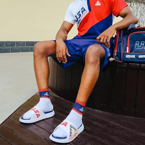 Image of PEAK TAICHI Slides Slippers Recovery Shoes for Men and Women Cloud Soft Cushioned Sole Indoor Outdoor House Slide Sandals