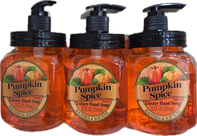 Luxury Hand Soap - Pack of 3~12 oz btls- Total 36 ozs. (Variety Pack)