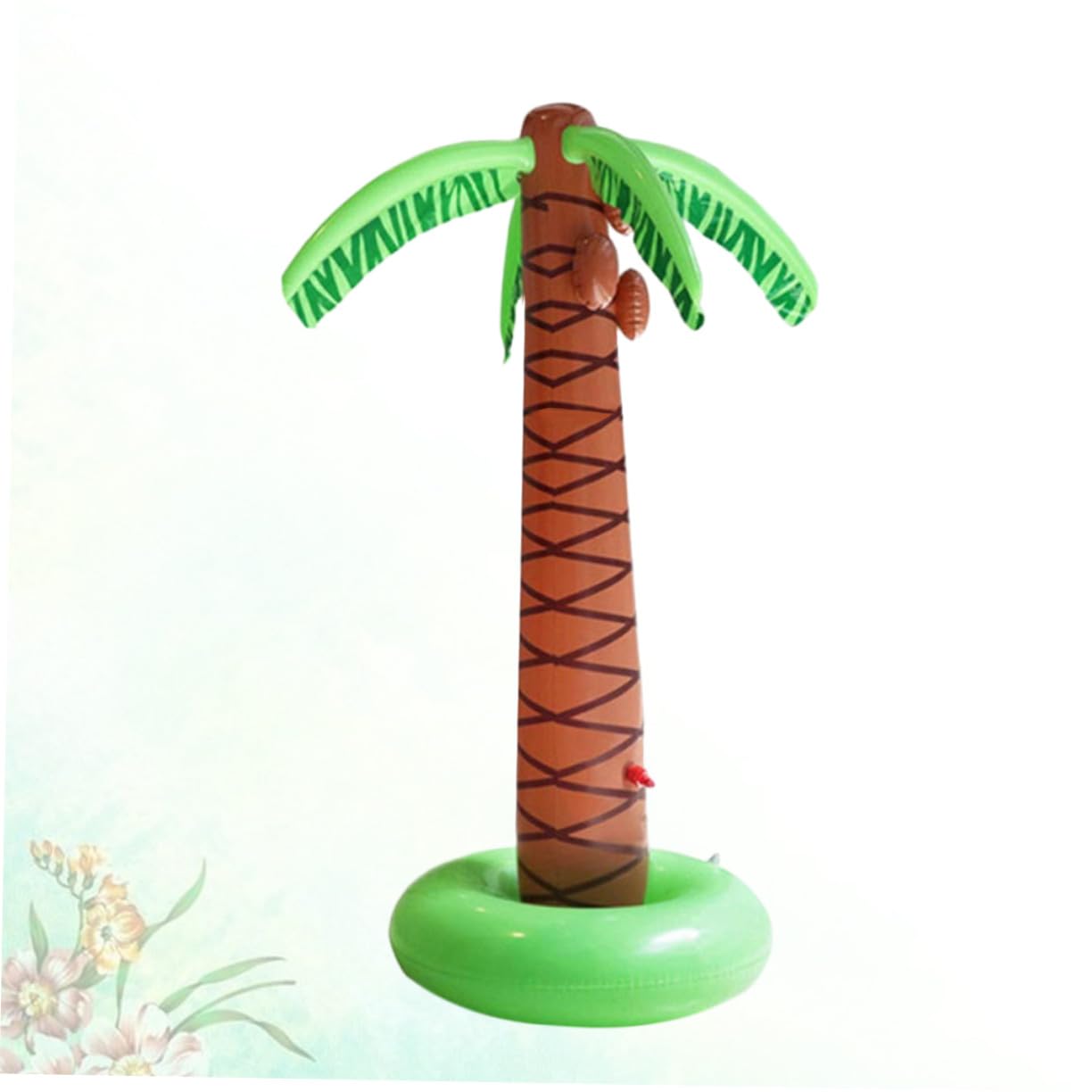 Juguete Rociador de Agua Cocotero Inflable de PVC para Césped