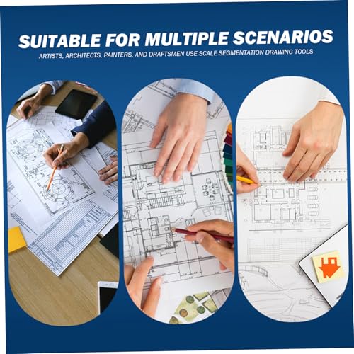 Divisor proporcional para artista, ferramenta de desenho de plástico com diâmetro ajustável, divisor