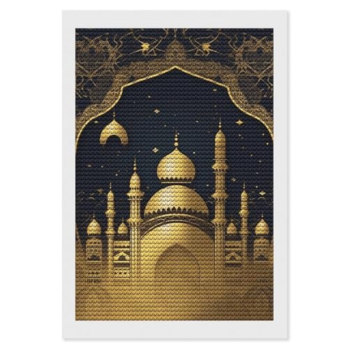 Kits d'art diamant adultes à offrir en cadeau de l'Aïd fait main