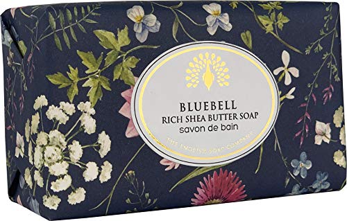 The English Soap Company, Vintage Wrapped Shea Butter Soap, Bluebell, 200g Cover