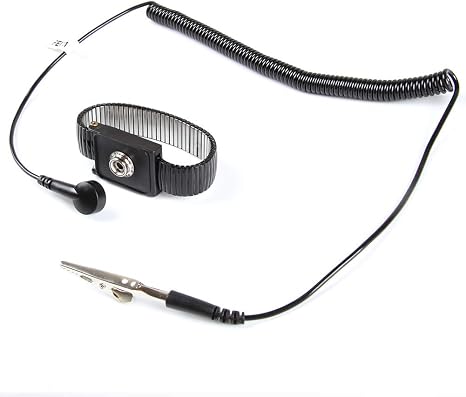 Uxcell Anti Static Wrist Strap, ESD Antistatic Bracelet Adjustable Cordless With Spare Bracelet Sea Blue Dfc29973 97ae 48fb Abc8 3c0f2fa81b8f.aafbde928d690f7c6fafe53683bc7c84