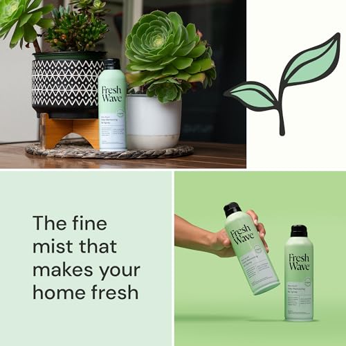 Image of Fresh Wave Original Air Freshener Spray, 8 oz Room Odor Eliminator | Fine mist non-aerosol, Plant oil formula, Bathroom and pet area safe, No sulfates or parabens, Fabric and linen spray