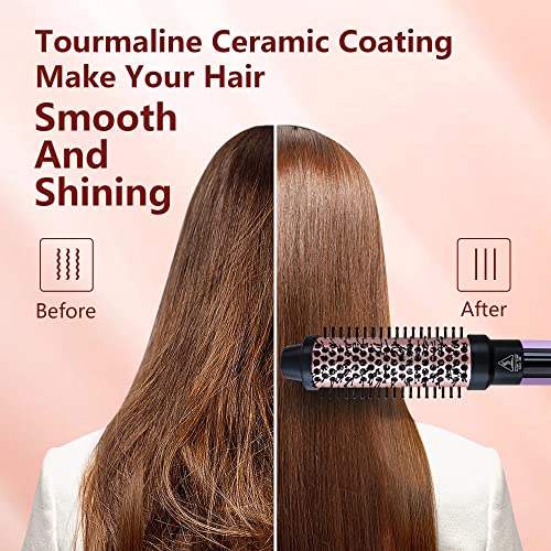 Erokicysh Curling Iron 6 In 1 Hair Curling Wand Set With Curling Brush Instant Heat Up Beach Waver Long Hair Curlers Iron 6 Interchangeable Ceramic Barrel 0.35-1.25 Inch Short Hair Crimper For Women #TOP3