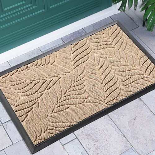 Yimobra Door Mats Outdoor Indoor, Heavy Duty Non Slip