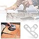 LATRAT 100 Stück Fugenkreuze 10mm Fliesenkreuze Fliesenabstandshalter, Fliesenabstandshalter T-Stücke Abstandshalter für Terrassen Platten