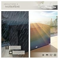 tectake® Aluminium Polyrattan Aufbewahrungsbox mit Deckel, 750L, Gartenkiste wetterfest, Gartenbox mit Gasdruckfedern, Garten Auflagenbox, UV-beständig, rostfrei, Stauraum, 145x82,5x79,5 cm - schwarz – Ansicht 4