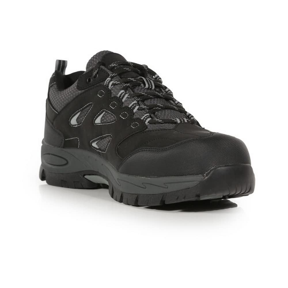 Regatta Mens Professional Mudstone Low Safety Boots, Black Granit, 11 UK