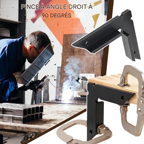 Serres à onglet 90° fixation précise et serrage stable de meuble