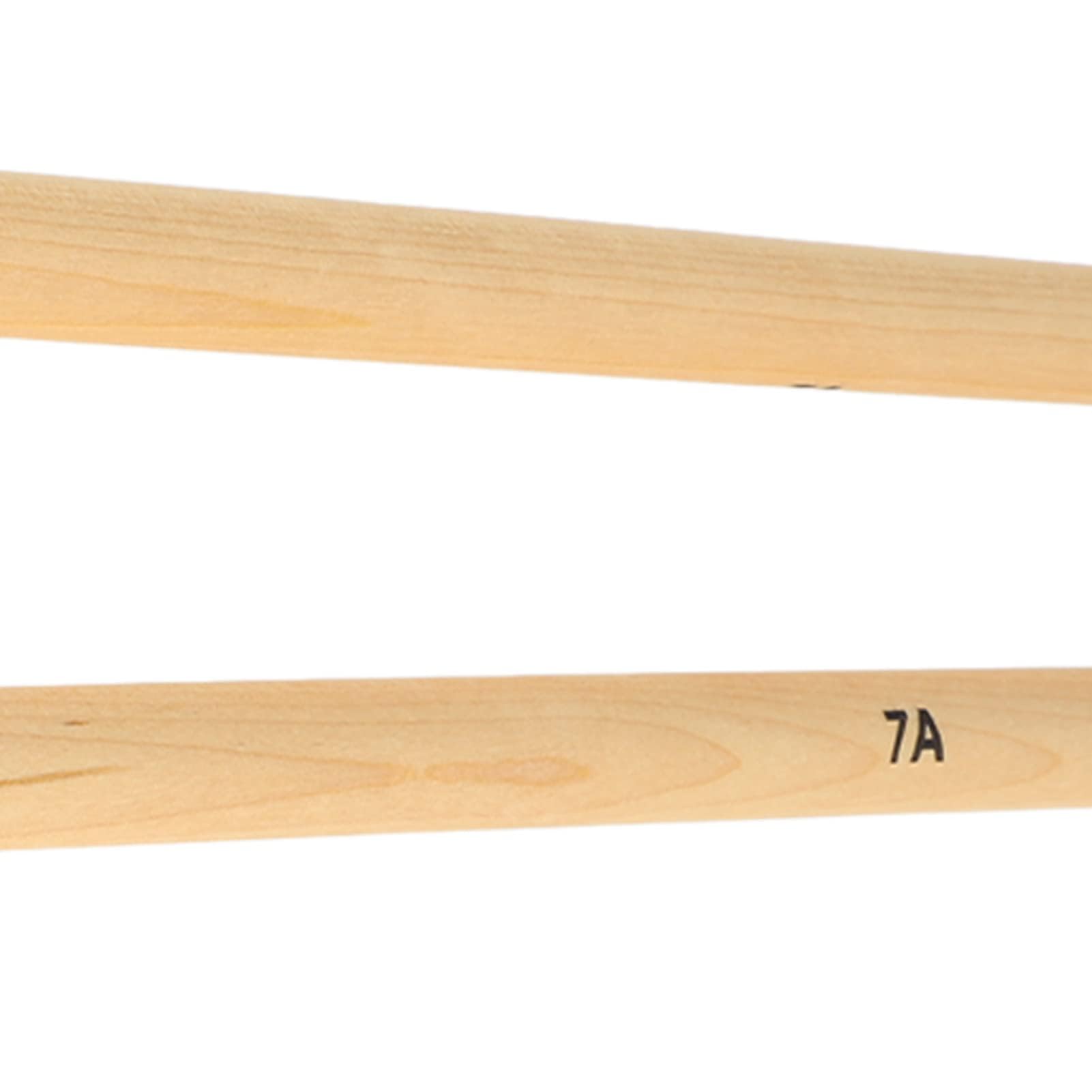 Bacchette per batteria 7A Robuste bacchette in legno d'acero 7A Punta ovale portatile antiscivolo per fascia Prestazioni All'aperto 12 Paia