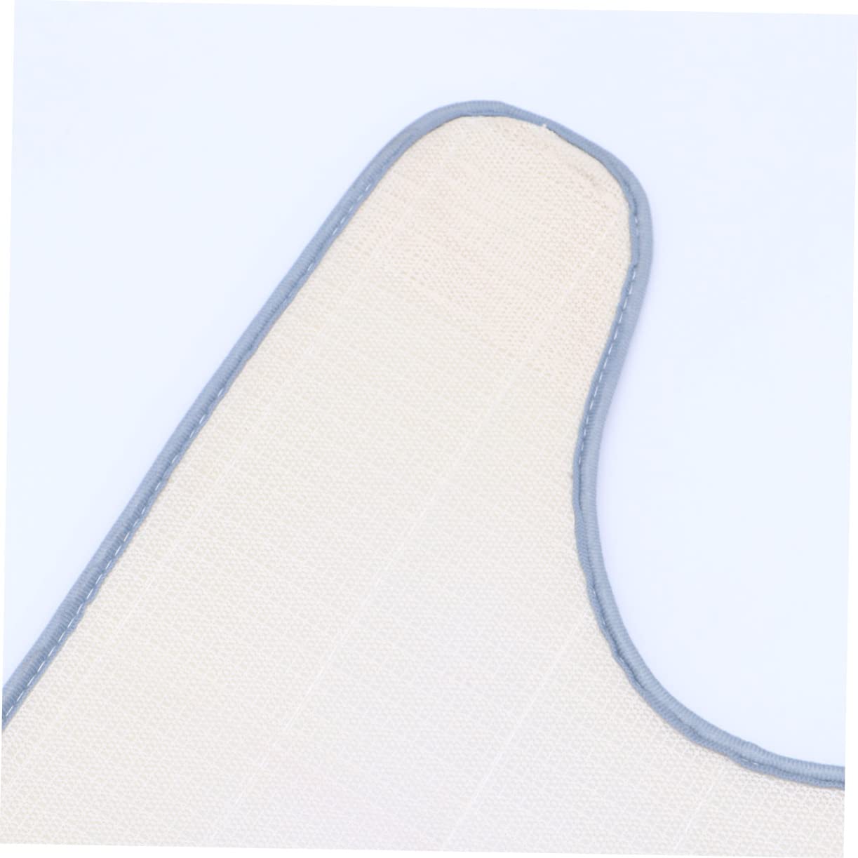 Cabilock Thicker Memory Foam Floor Mat u Shape Washable Universal Toilet Seat Cover Grey 50x60 Inches Random