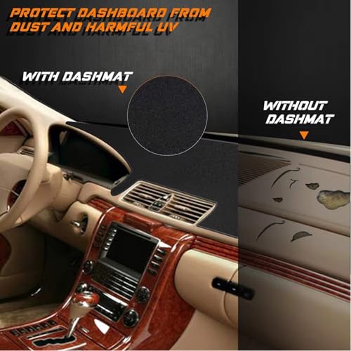 Alfombrilla de coche para salpicadero F150 Lobo 2009-2014 protector interior P415 5