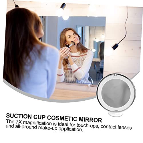 Miroir de maquillage grossissant 7X fini les manques de lumière - 6
