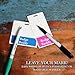 RN Badge Buddy - Vertical - Heavy Duty Spill Proof & Tear Resistant Cards - Double Sided- Quick Role Identifier ID Buddies for Registered Nurse - Printed in The USA by Specialist ID (Blue)