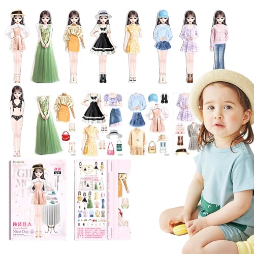 NevPuose Magnetische Anziehpuppen Modepuppen Baugruppe