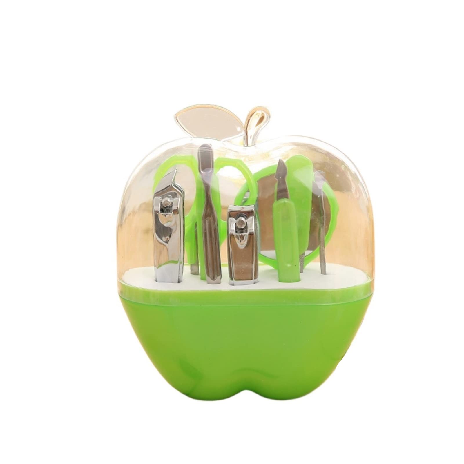 Ensemble de manucure vert 8 pièces idée cadeau bien-être