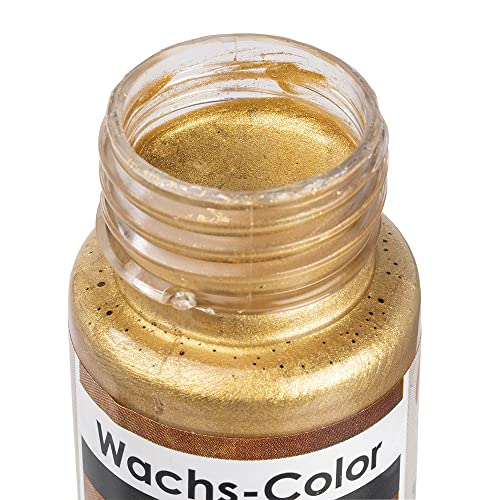 Miniatura 3 de Ideen Mit Herz Cera De Color Metálico Ideal Para Pintar Velas 50 Ml Dorado