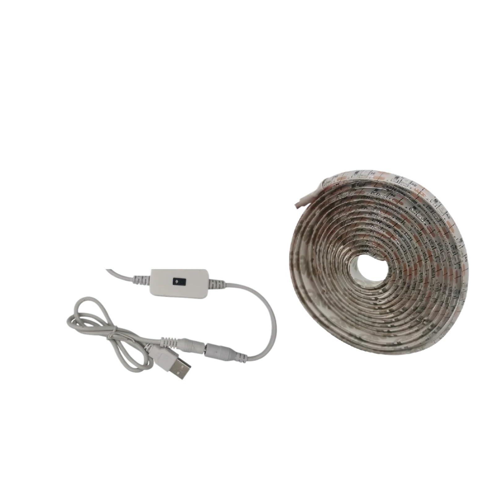 1 szt. 5 V czujnik ręczny paski LED elastyczna taśma USB zasilana taśma diodowa taśma LED 1-5 m (niebieski, czujnik, 0,5 m)