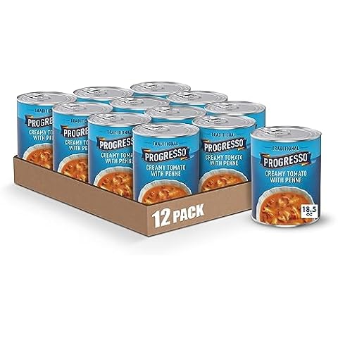 Progresso Traditional Tomato Soup with Penne, Pack of 12 Cover