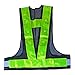iHuniu 16 LED Light Up Safety Reflective Vest Running High Visibility Reflector Clothing for Men, Women Best for Jogging, Biking, Walking, Motorcycle