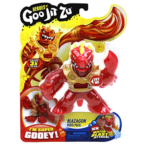 Theallerfordinn Co Uk Heroes Of Goo Jit Zu Water Blast Versus 2 Pack New Golden Blazagon Vs Rockjaw Toys Hobbies Action Figures