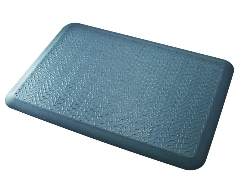 Q-CONNECT Tapis Anti-Fatigue pour postes de Travail Debout, Tapis Confortable, Tapis de Travail pour Une Position Debout Saine et indolore, Coussin Confortable pour Bureau Debout, 90 x 50 x 2 cm