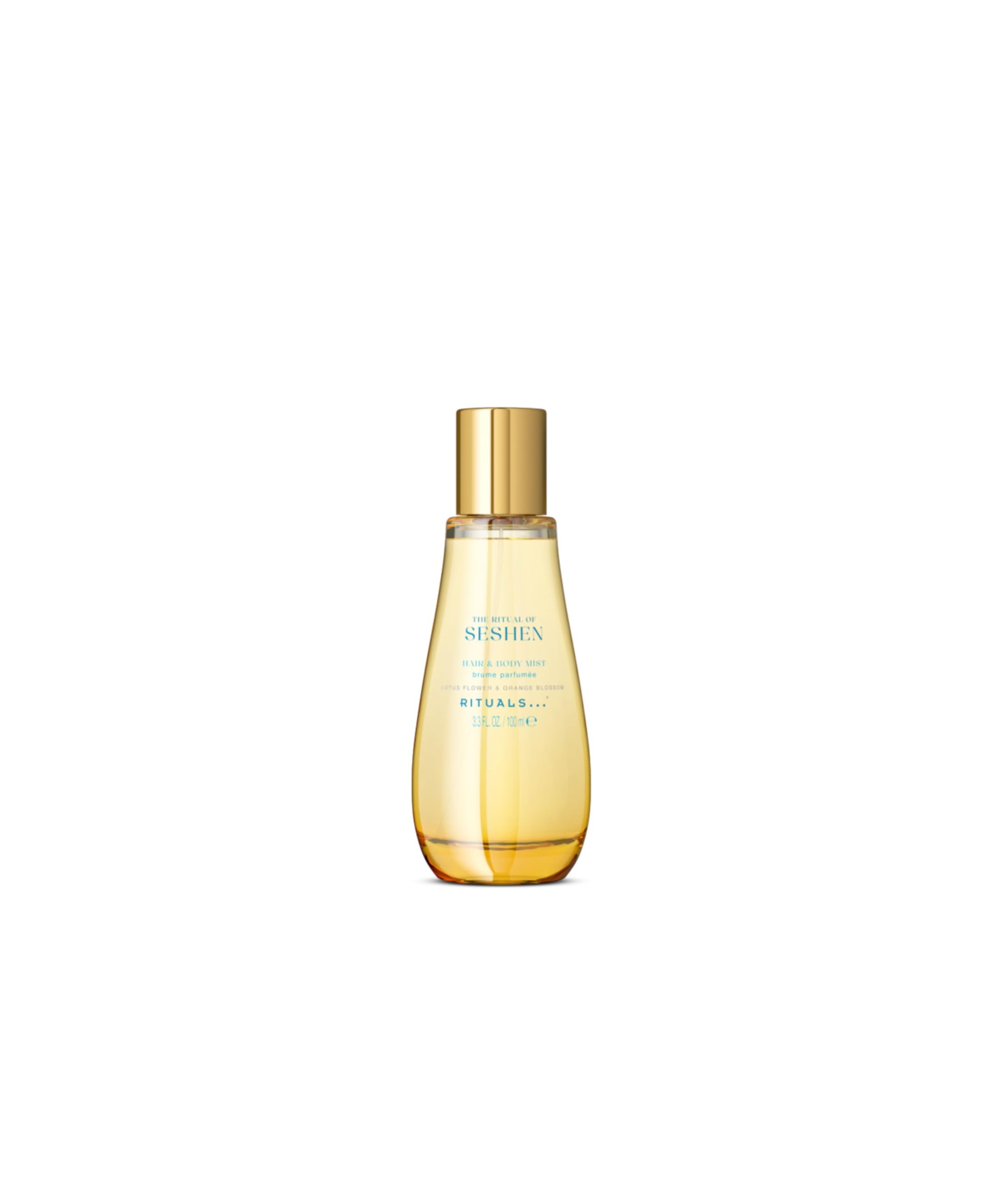 RITUALS The Ritual of Seshen Hair & Body Mist, kwiat lotosu i kwiat pomarańczy, 100 ml