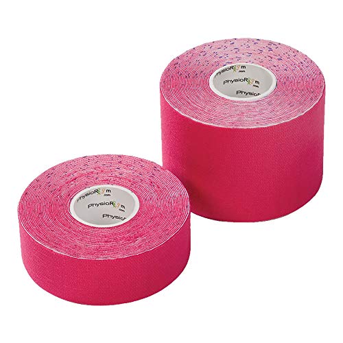 Physioroom Kinesiología Terapéutica Japonesa Deportes Cinta Rosa 2,5cm x 5m