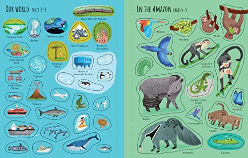 First Sticker Book Planet Earth: A Fun Sticker Activity Book Exploration of Earth's Diverse Ecosystems and Wildlife