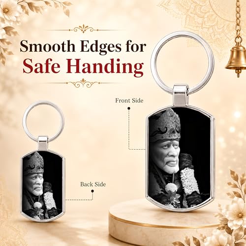 Image of Premium Printed Metal Keychain for Men & Women | High-Definition Artwork Print | Durable Key Ring for Car, Bike, Home & Office Keys | Stylish Decorative Key Holder Gift