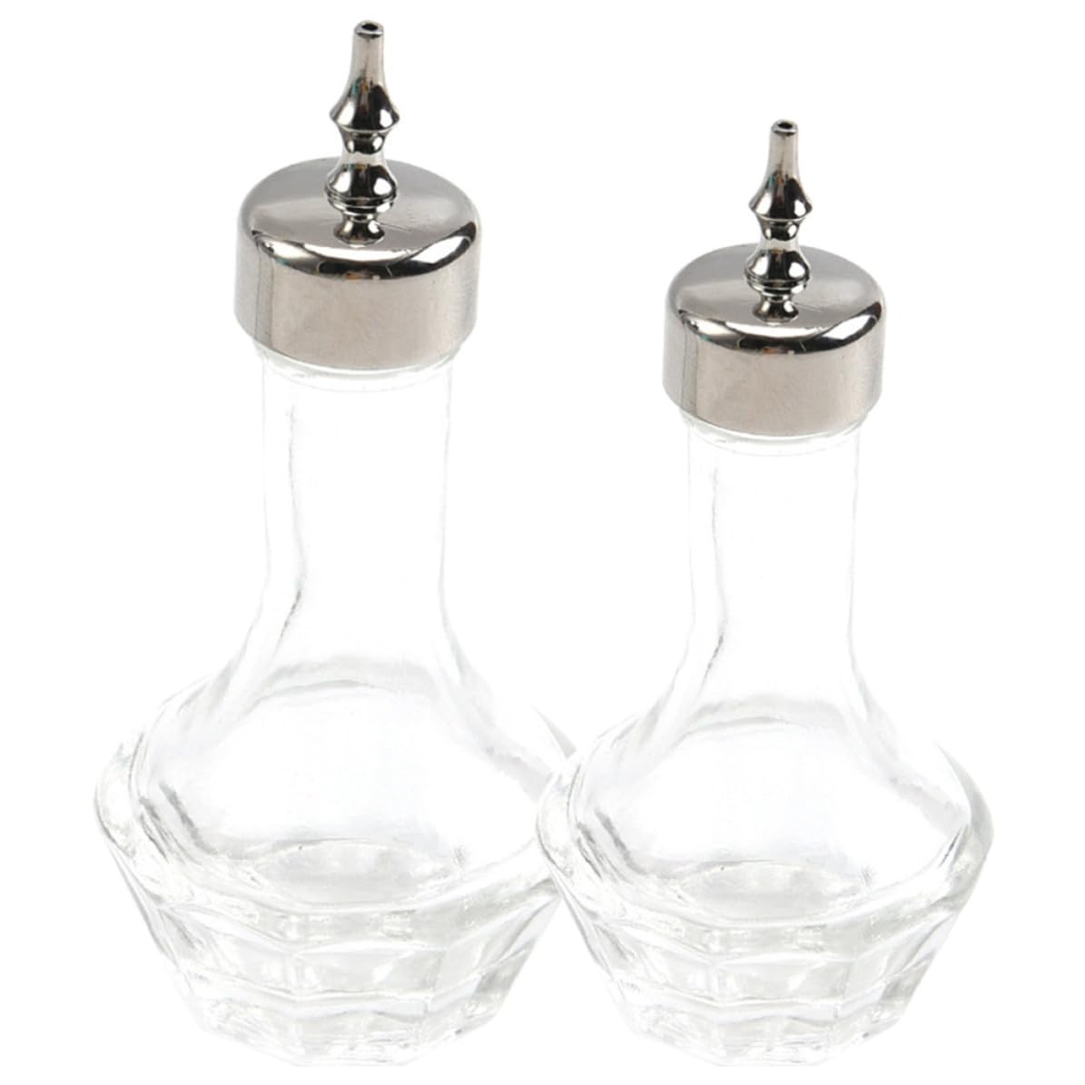 Botellas de vidrio transparente Gadpiparty para servir vino y absenta en el bar