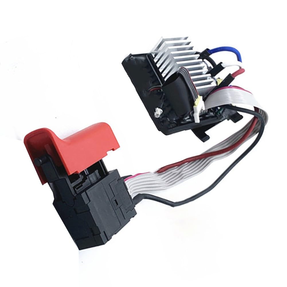Interruptor de repuesto para taladro percutor sin escobillas Bosch GBH180-LI de 18 V, pieza de reparación de botón de gatillo de metal y plástico