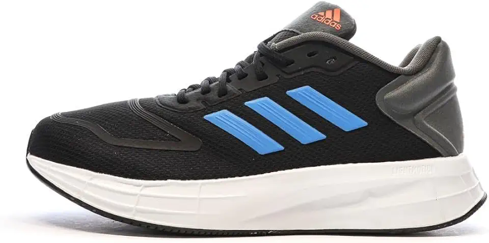 adidas Duramo 10 - Zapatillas de running negra/azul, Negro , 40 EU