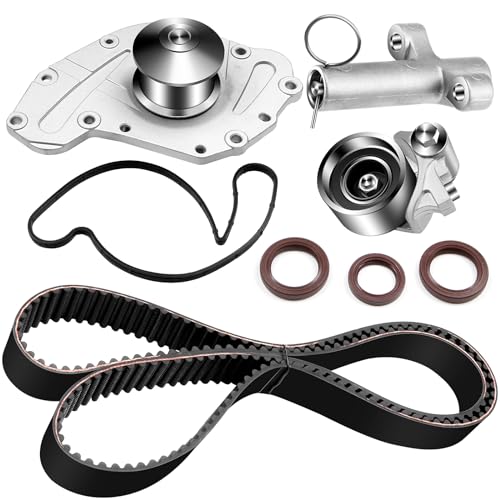 ASAPE Timing Belt Kit & Water Pump with Gasket Compatible with TCKWP295B for 3.5L Avenger, Challenger, Charger, Journey, Magnum, Pacifica, Sebring, 4.0L Grand Caravan, Town & Country, Nitro,Pacifica