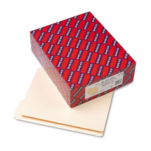 Smead Products - Smead - Folders, 1/3 Cut top