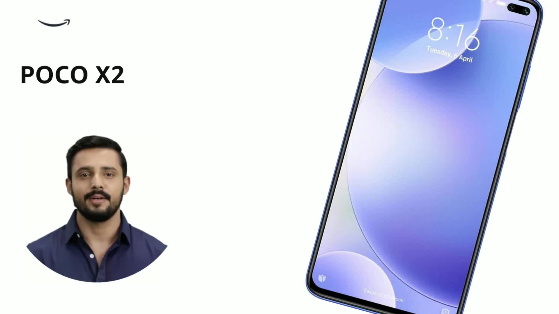 Poco X2 (Atlantis Blue, 8GB RAM, 256GB Storage) : Amazon.in