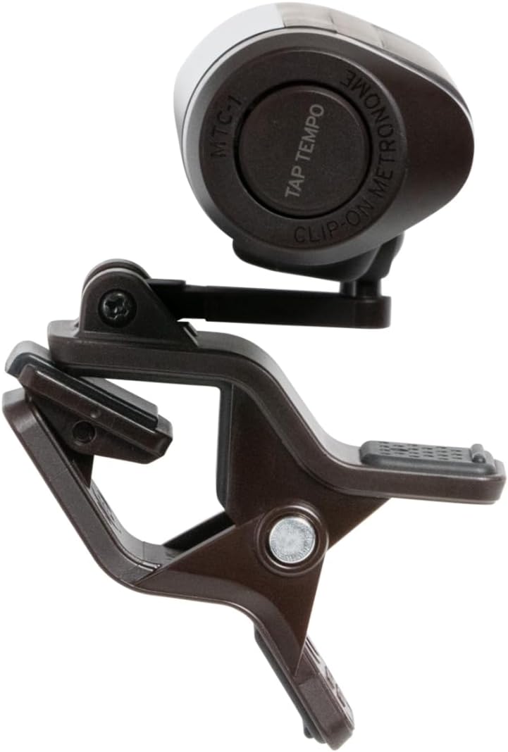Korg MTC-1 Clip-On Contact Microphone & Tuner Accessory with 3D Visual Display and Adjustable Beat Subdivisions