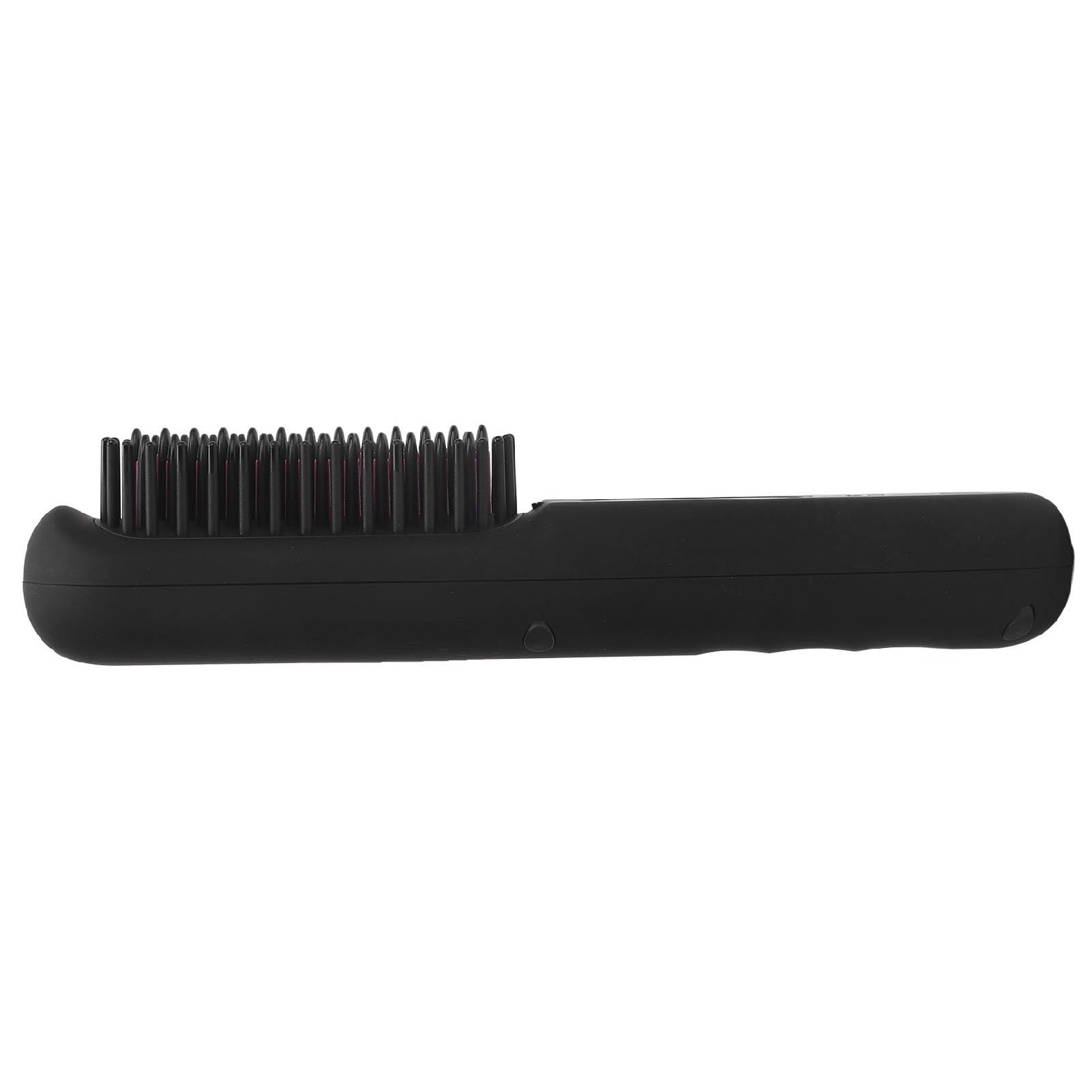 Spazzola per Lisciare i Capelli, Schermo LED Riscaldato Pettine per Lisciare i Capelli per Uso Domestico (BLACK)