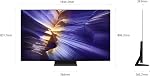 SAMSUNG S90F Téléviseur OLED 4K de 65 pouces, Processeur AI Gen 3, HDR+, 144Hz, Design Laser Slim, Q-Symphony, Mode Jeu AI, Gaming Hub, FreeSync Premium Pro - [QN65S90FAEXZC] [Canada] (2025)